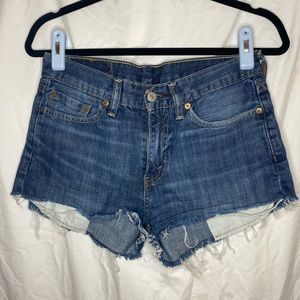 Levi denim shorts
